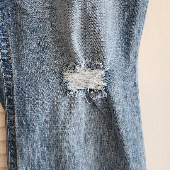 Seven7 High Rise Flare Jeans in Laguna Wash 18W Petite - Picture 6 of 15